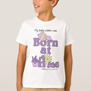 Camiseta Nascer Na Menina Dormindo Em Casa