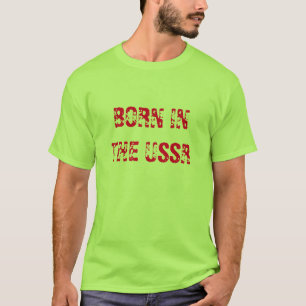 CAMISETA NASCER NA URSS