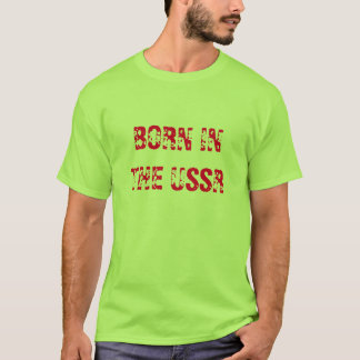 CAMISETA NASCER NA URSS