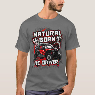 Camiseta Nascer natural RC Driver Racer Controlado remotame