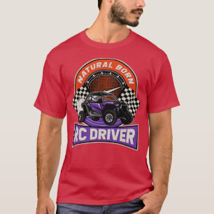 Camiseta Nascer natural RC Driver Racer Remote Controlado 5