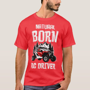 Camiseta Nascer natural RC Driver Racer Remote Controlado 7