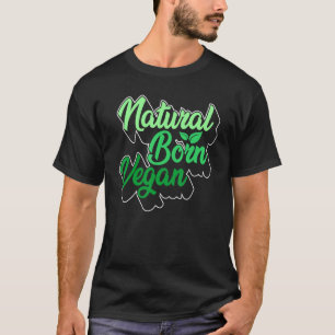 Camiseta Nascer natural Vegan Vegan Mãe Veggie Plant Mamãe 