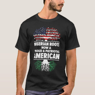 Camiseta Nascer Nigéria Nigéria Nigéria Americana Cidadania