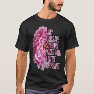 Camiseta Nascer No Aniversário De Julho