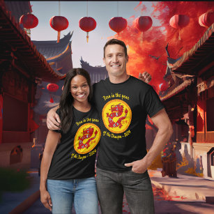 Camiseta Nascer no ano do Dragão - Ano Novo Chinês