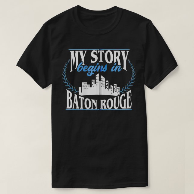 Camiseta Nascer no Baton Rouge Zip (Frente do Design)
