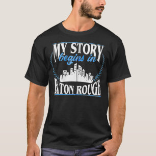 Camiseta Nascer no Baton Rouge Zip