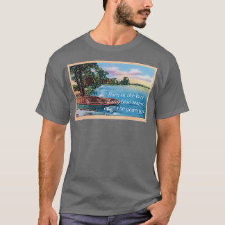 Camiseta Nascer no Céu das Águas Azuis
