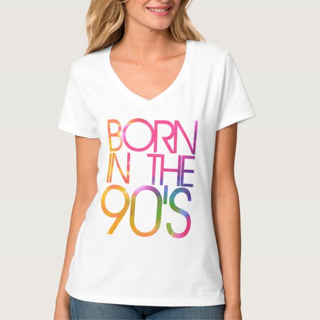 Camiseta Nascer nos anos 90 (Frente)