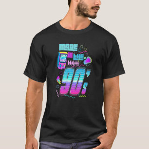Camiseta Nascer nos anos 90 Reltro para sempre Bebê dos ano