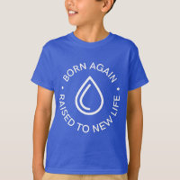 Nascer Novamente Baptism Jovem T-Shirt