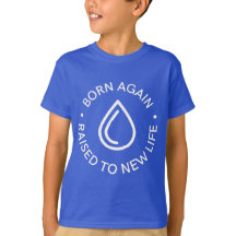 Nascer Novamente Baptism Jovem T-Shirt