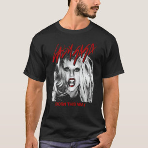 Camiseta Nascer Oficial Lady Gaga Por Este Caminho Cobrir