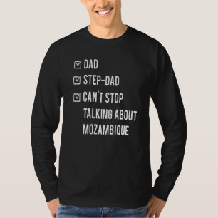 Camiseta Nascer Pai Etapa Moçambique Dia de os pais Papa Mo