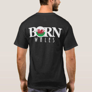 Camiseta NASCER País de Gales (back impressão)