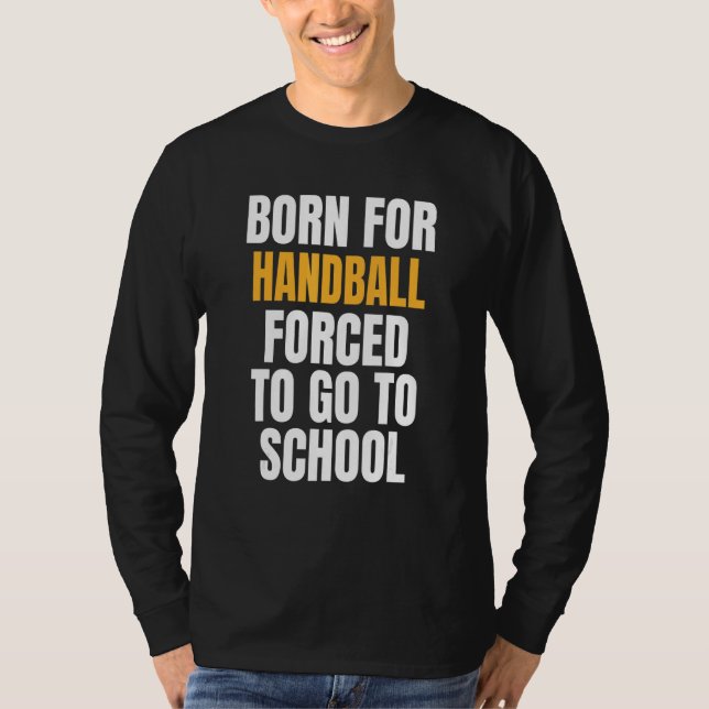 Camiseta Nascer Para Andebol (Frente)