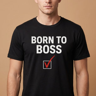 Camiseta Nascer para chefe
