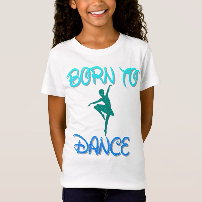Camiseta Nascer para Dance Ballerina T-Shirt (Frente)