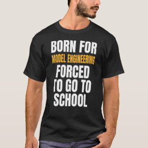 Camiseta Nascer Para Engenharia De Modelo