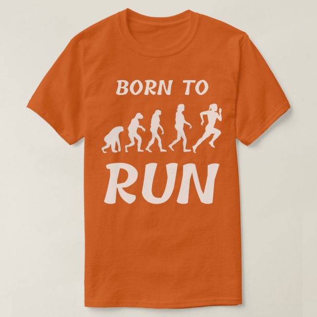 Camiseta Nascer para executar fêmeas (Frente do Design)