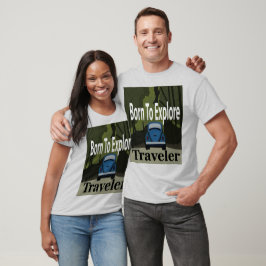 Camiseta Nascer Para Explorar Viagem Rodoviária