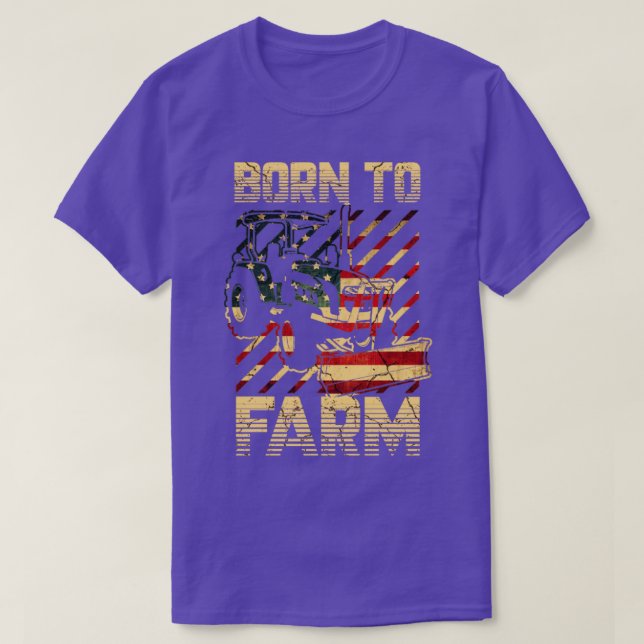 Camiseta Nascer para fazenda2 (Frente do Design)