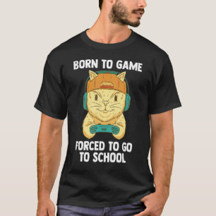 Camiseta Nascer Para Jogos De Gama De Vídeo