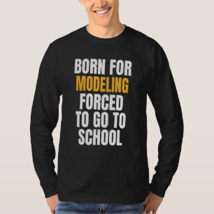 Camiseta Nascer Para Modelagem