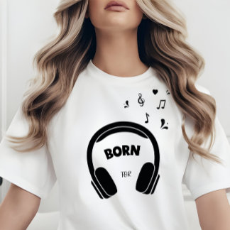 Camiseta Nascer para Música