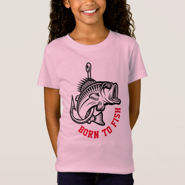 Camiseta Nascer Para Peixe (Frente)