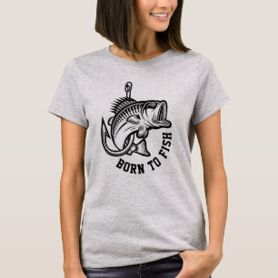 Camiseta Nascer Para Peixe