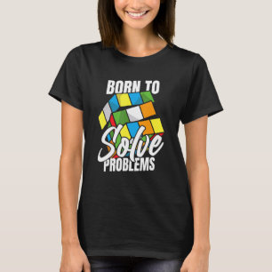 Camiseta Nascer Para Resolver Problemas Que Resolvem A Velo
