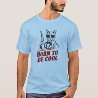 Camiseta Nascer Para Ser Legal Cat