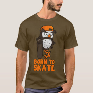 Camiseta Nascer Para Skate Do Skateboarder Skate Skateboard