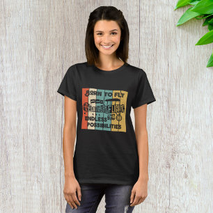 Camiseta Nascer Para Voar