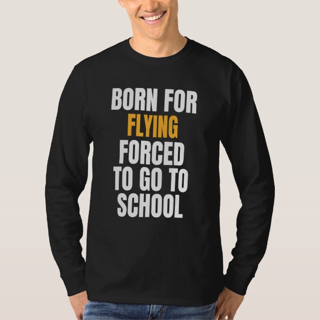 Camiseta Nascer Para Voar (Frente)
