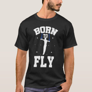 Camiseta Nascer Para Voar Acrobática Gráfica Acrobat Ginást
