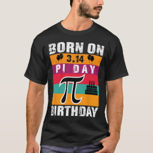 Camiseta Nascer Pi Day No Dia De Aniversário Do Pi 3.14
