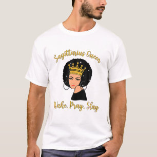 Camiseta Nascer Rainha Sagitário De 22 De Novembro A 2 De