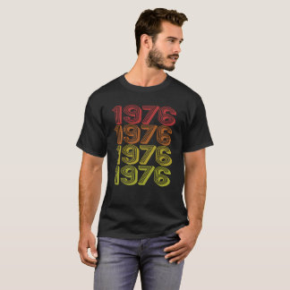 Camiseta Nascer retro em 1976