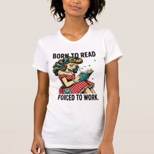Camiseta Nascer retroativo para leitura