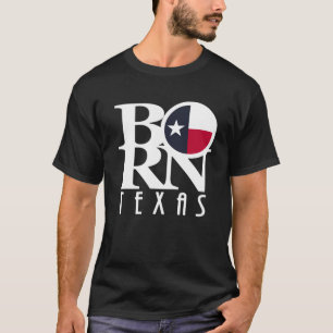 Camiseta NASCER Texas (texto branco)