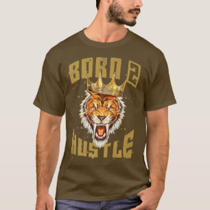 Camiseta Nascer Tiger para HustleMotivation Cotação Beast K