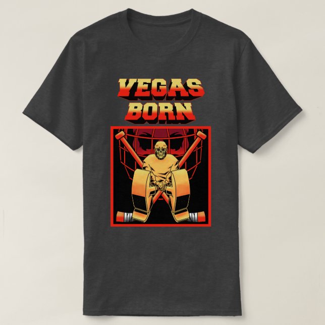 Camiseta Nascer VEGAS (Frente do Design)