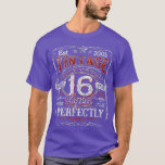 Camiseta Nascer Vintage 16th Birthday 2005 Limited Edition<br><div class="desc">Vintage 16º Aniversário De 2005 Edição Limitada Nascer Em 2005 Men .Incrível Desde 2006. Comemore seu aniversário de 16 anos em estilo tornando-se 16 anos com este maravilhoso presente de aniversário de 16 anos. Diga a todos que hoje é seu maravilhoso aniversário de 16 anos em uma festa de aniversário....</div>