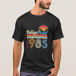 Camiseta nascer Vintage De 40 Anos Em 1985 Retro 40º