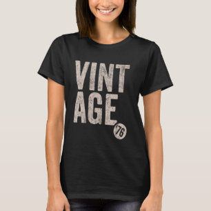 Camiseta Nascer Vintage de 76 de 1976 legenda legal de aniv