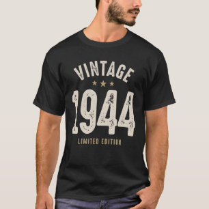 Camiseta Nascer Vintage em 1944 - 78º aniversário do Clássi