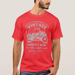 Camiseta Nascer Vintage em 1999 Motocicleta, motociclistas